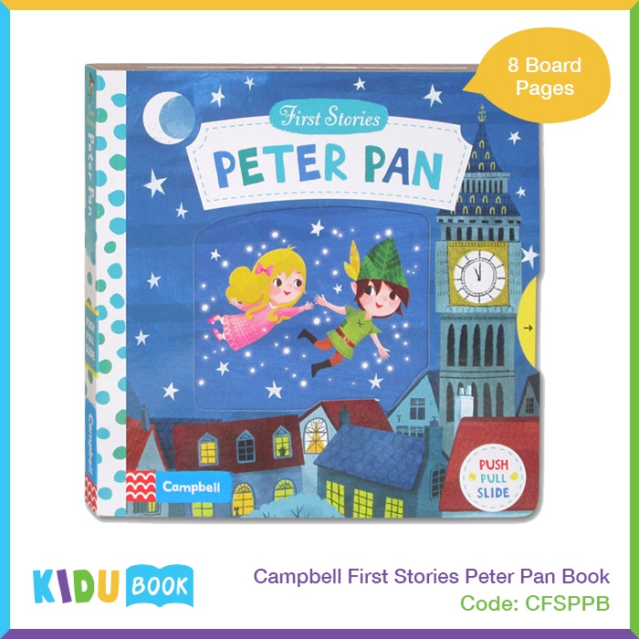 Jual Buku Cerita Bayi Dan Anak Campbell First Stories Peter Pan Book ...