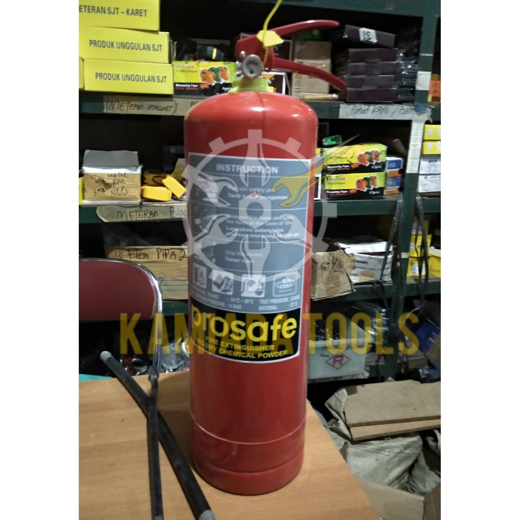 Jual Racun Api/ Apar/ Fire Extinguisher 6Kg Dry Powder PROSAFE/CHAMPION ...