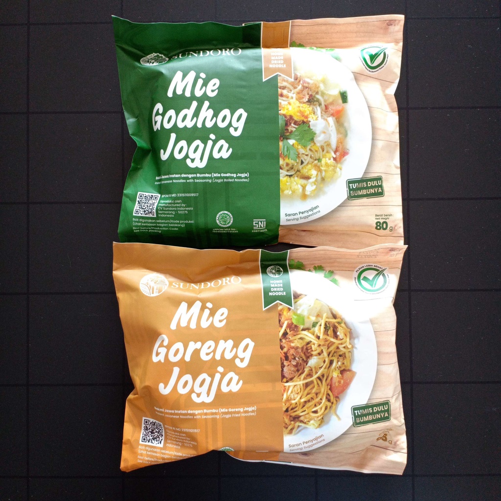 Jual Sundoro Mie Godhog Goreng Jogja Mi Instan Instant Godog Kuah Bakmi ...