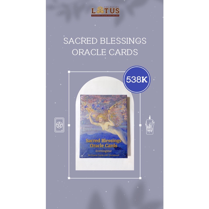 Jual Sacred Blessings Oracle Cards (ORI) Shopee Indonesia