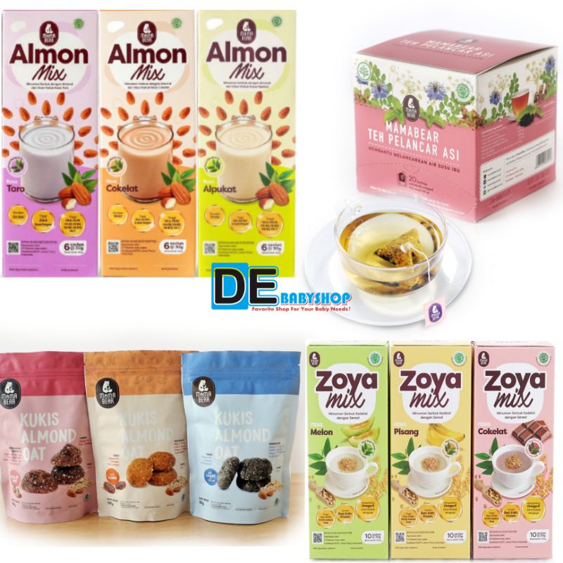 Jual Mamabear Mama Bear Almon Mix Zoya Mix Kukis Teh Pelancar