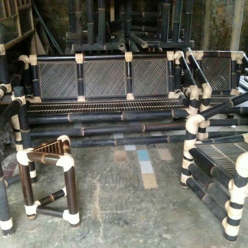 Jual Kursi Set Dari Bambu, Harga Perset, Bisa Pesan Melalui Chating ...