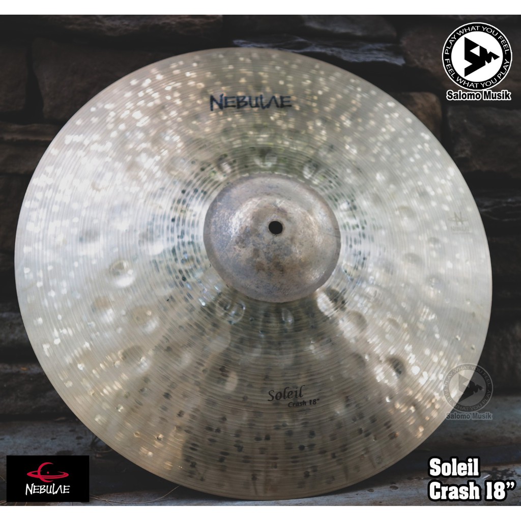 Jual Cymbal Nebulae Soleil Crash 18" Original Shopee Indonesia
