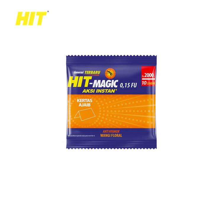 Jual Hit Magic Floral Blossom 10'S - 24 pcs - Obat Nyamuk Elektrik ...