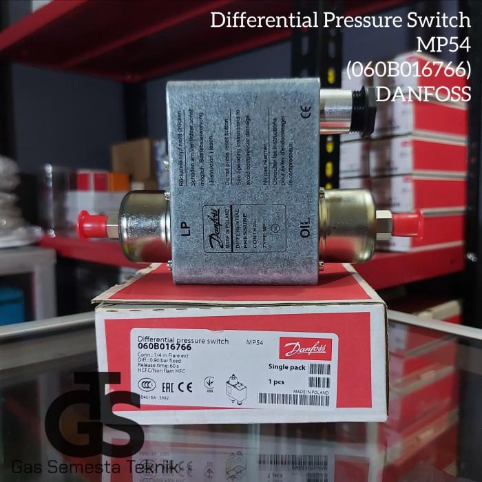 Jual Differential Oil Pressure Control Mp54 / Pressure Switch Mp54 Danfoss Shopee Indonesia