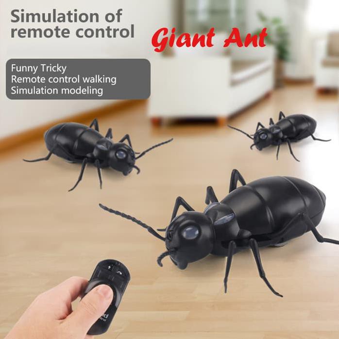 Jual PROMO INFRARED REMOTE CONTROL SIMULASI ANT MENAKUTKAN TOY RC HEWAN ...
