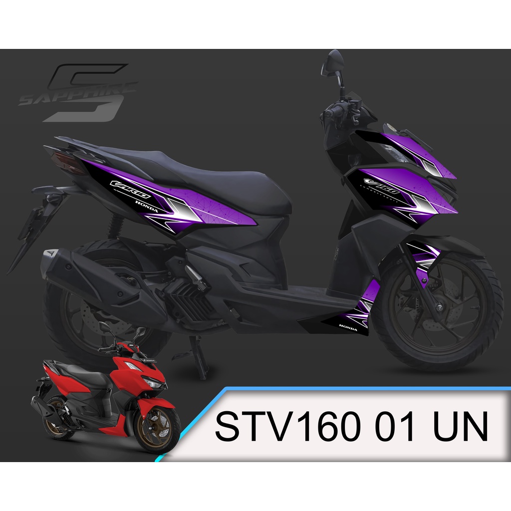Jual STIKER STRIPING VARIO 160 STICKER STRIPPING CLICK STV160 01 ...