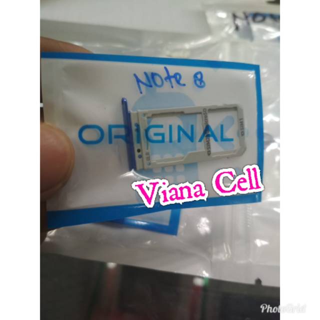 Jual SIM TRAY SIM LOCK SLOT HOLDER TEMPAT KARTU SIM SAMSUNG NOTE 8 N950 ...