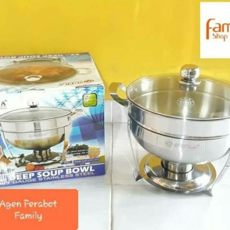 Jual Mangkok Sup dengan tutup RAK Porcelain Cream Soup Bowl With Lid 27 cl  - Jakarta Utara - Heg Shop