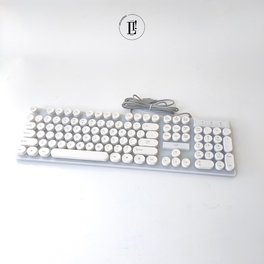 Jual Keyboard White | Shopee Indonesia