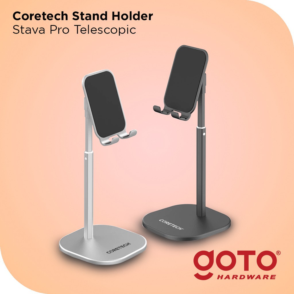Jual SGS Coretech Stava Pro Liftable Foldable Stand Phone Holder Meja ...
