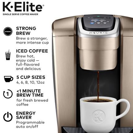 Keurig running KElite