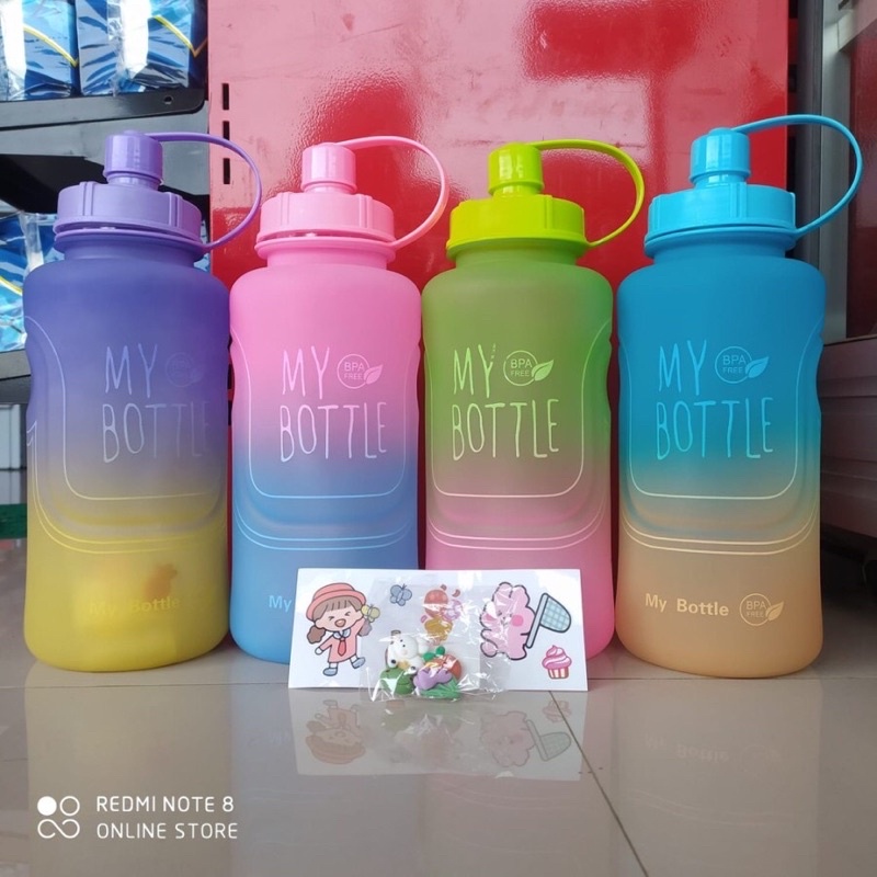 Jual BOTOL MINUM 2LT/MY BOTTLE GRADASI (2417) | Shopee Indonesia