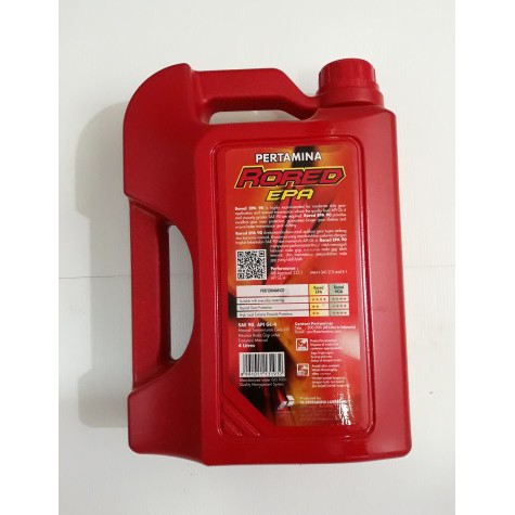 Jual PERTAMINA RORED EPA SAE 90 - OLI GARDAN TRANSMISI MANUAL 4 LITER ...