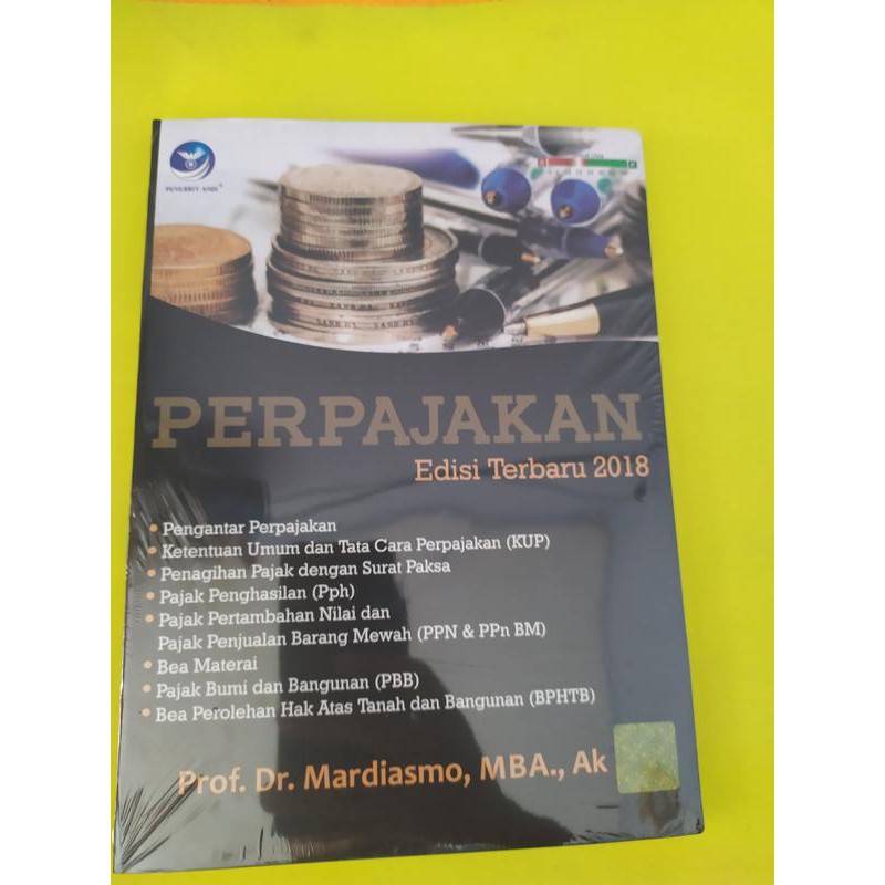 Jual Perpajakan Edisi Terbaru 2018 - Prof. Dr. Mardiasmo | Shopee Indonesia