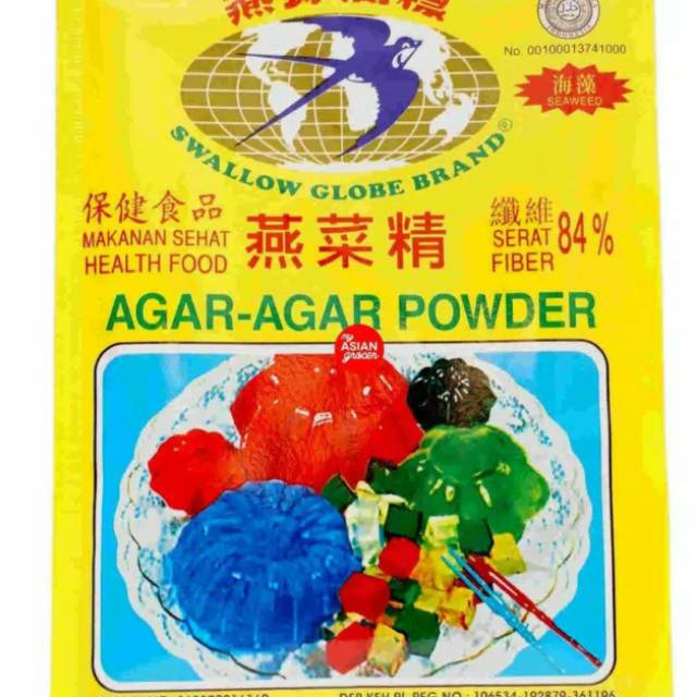 Jual Agar Agar Powder Swallow Group Brand Tepung Agar Agar | Shopee ...