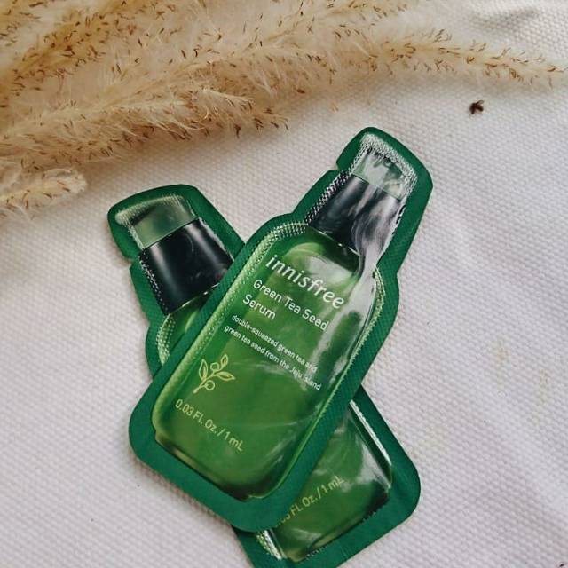 Jual Innisfree The Green Tea Seed Serum - Sample - KEMASAN BARU ...
