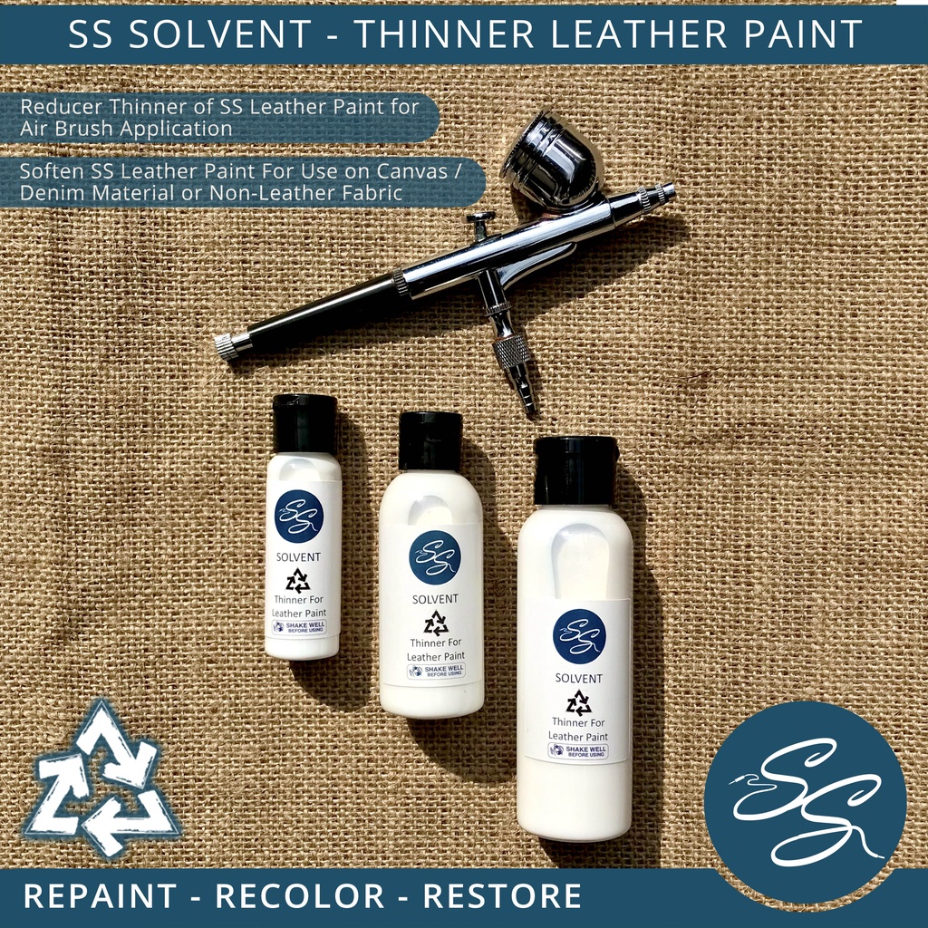 Jual SS SOLVENT THINNER REDUCER & SOFTENER LEATHER PAINT FOR AIR