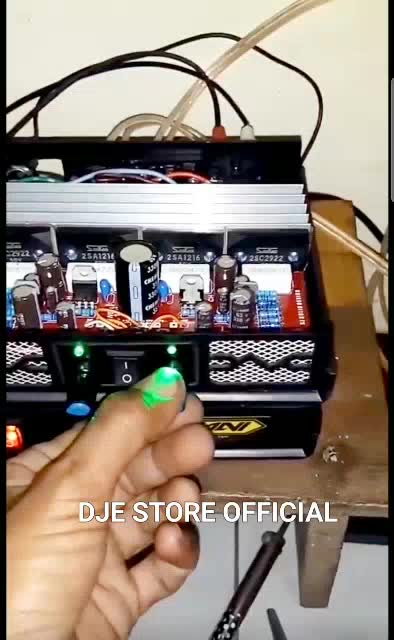Jual Kit Power Amplifier Mobil DC 12VOLT Stereo 400watt Final Sanken ...