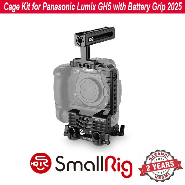 Jual Smallrig Professional Half-Cage Kit For Panasonic Lumix Gh5 With ...