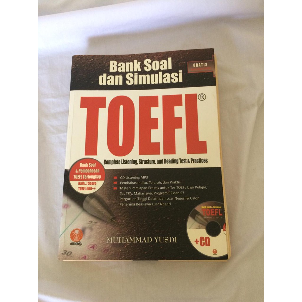 Jual Bank Soal Dan Simulasi Toefl | Shopee Indonesia