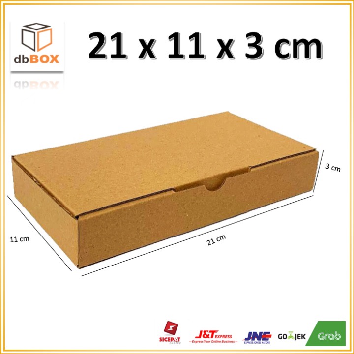 Jual Kardus 21 X 11 X 3 Cm --box Die Cut Dan Easy Usage-- | Shopee ...