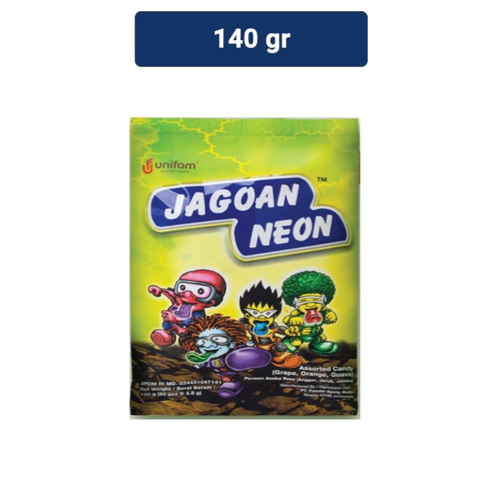 Jual Jagoan Neon Permen 140 gr | Shopee Indonesia