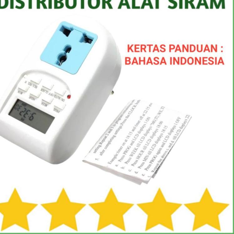 Jual DIGITAL TIMER SWITCH LISTRIK STOP KONTAK MULTIFUNGSI PAKET MISTING ...