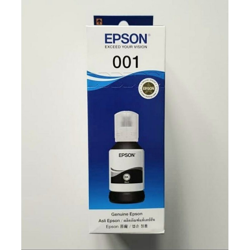 Jual TINTA EPSON 001 BLACK INK (100% ORIGINAL) | Shopee Indonesia