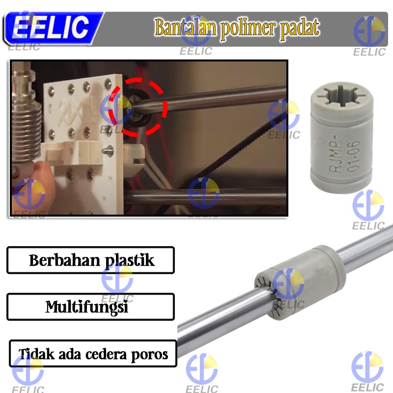 Jual EELIC RJM-B1025 Bushing polimer linear motion komponen igus untuk ...