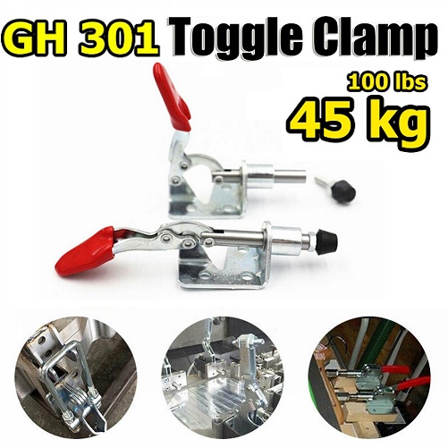 Jual Toggle Clamp Gh Kg Quick Holding Release Adjustable Push