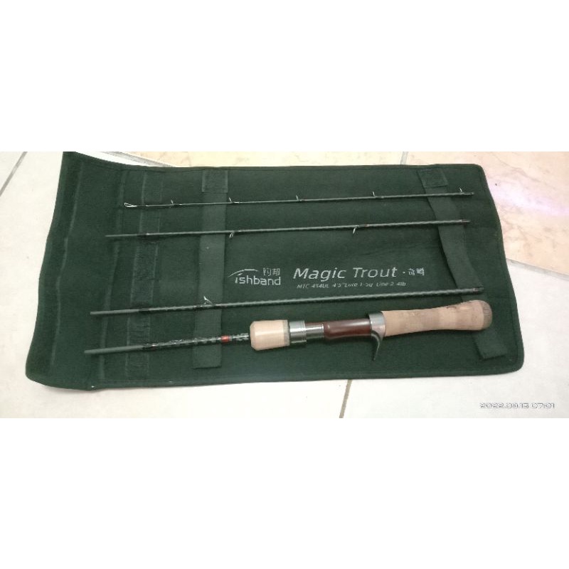 Jual stream rod magic trout fishband traveler rod 1 - 4 Lb | Shopee ...