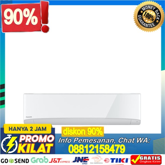 Jual AC Split Panasonic 2 PK R32 CS/CUYN18TKJ (Unit Indoor dan Outdoor