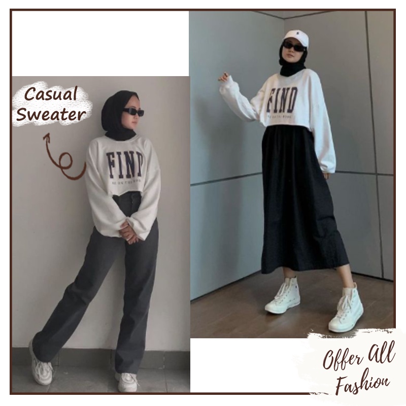 Ootd 2024 sweater hijab