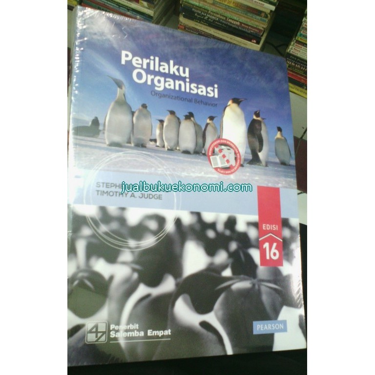 Jual Buku Perilaku Organisasi Edisi 16 - Stephen P Robbin - Timothy A ...