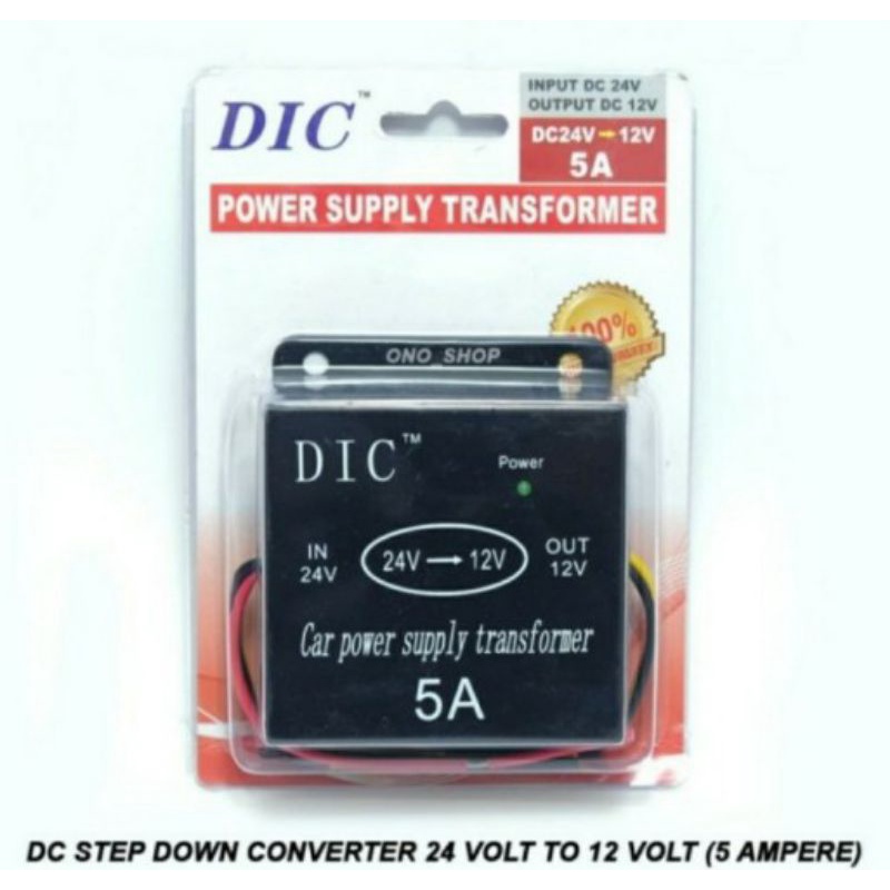 Jual Alat Converter Ini Untuk Mengubah Tegangan 24 Volt DC Menjadi 12 ...