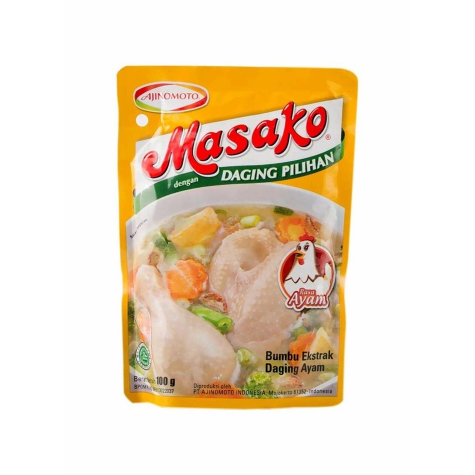 Jual Masako Penyedap Makanan Rasa Ayam rasa sapi masako sachet 100 gr ...