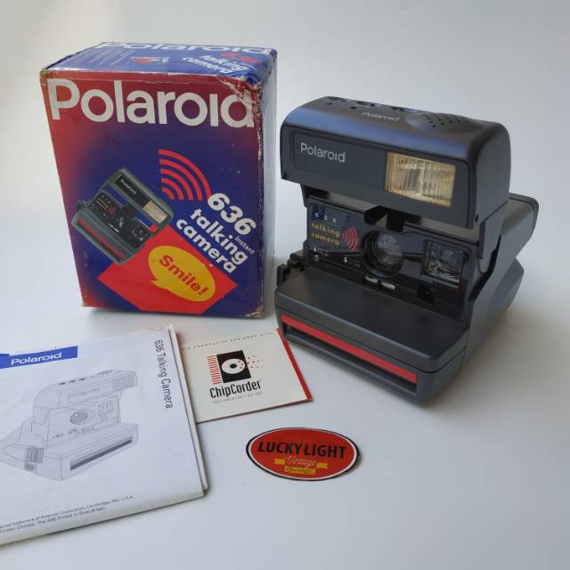 polaroid talking camera