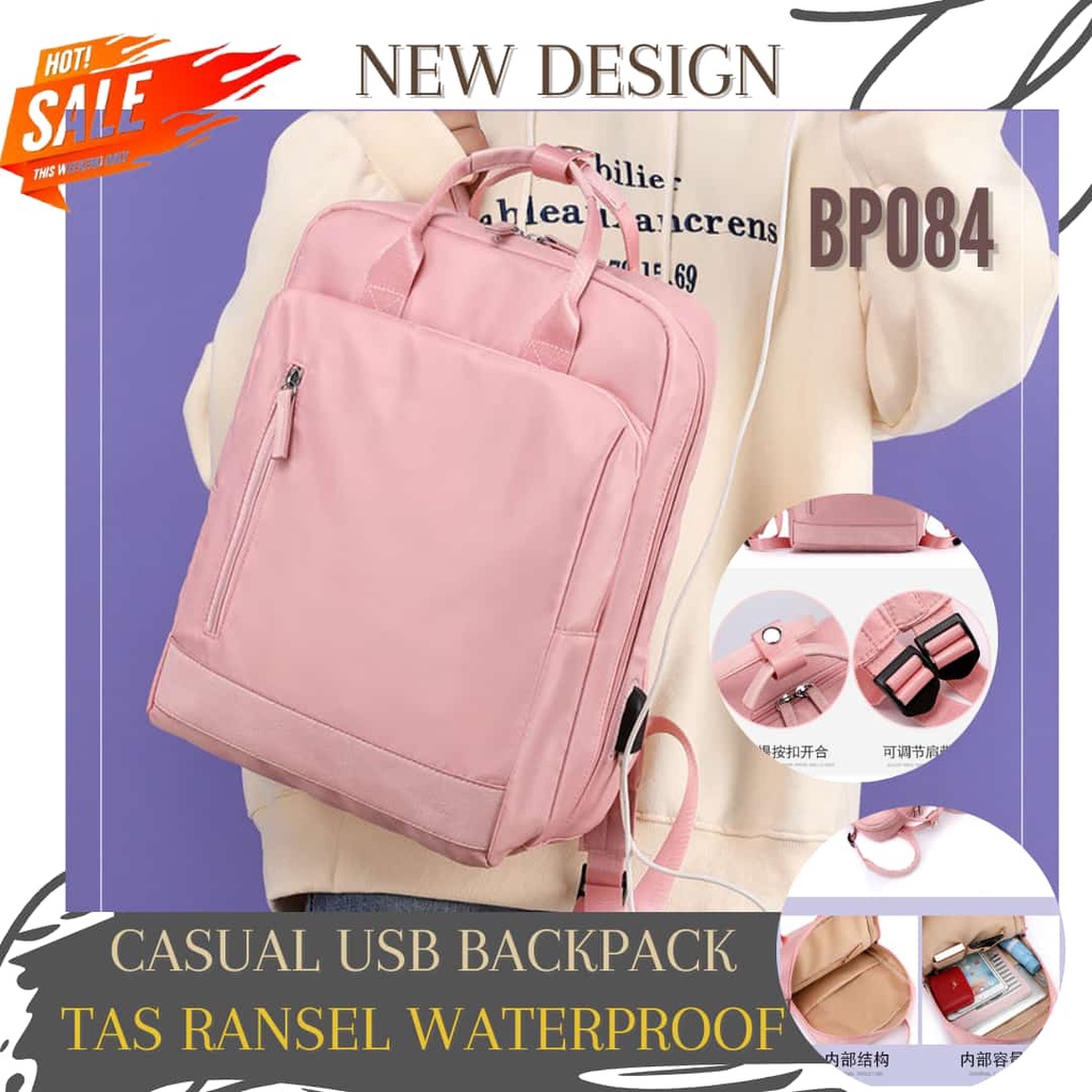 Jual Beli Backpack Tas Ransel Laptop Wanita Produk