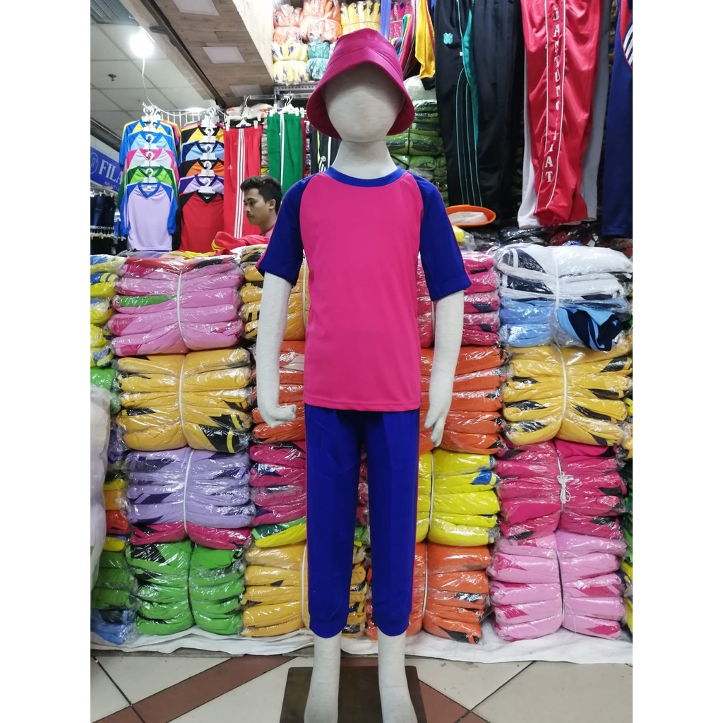 Jual BAJU OLAHRAGA ANAK TK/PAUD LENGAN PENDEK//STELAN OLAHRAGA ANAK TK ...