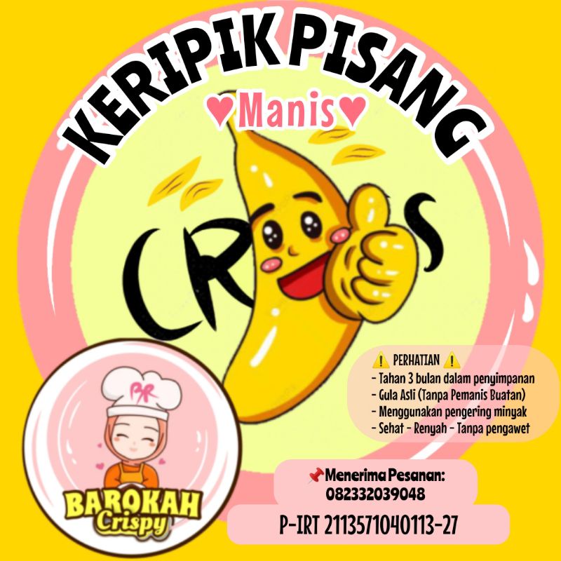 Jual Barokah Crispy Keripik Pisang Gram Shopee Indonesia