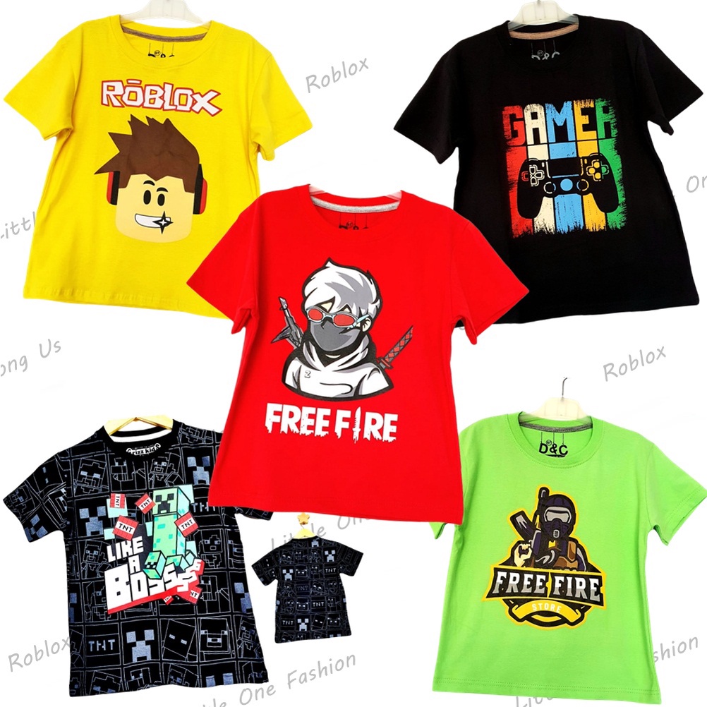 SETELAN BAJU ROBLOX UMUR 2-12 THN