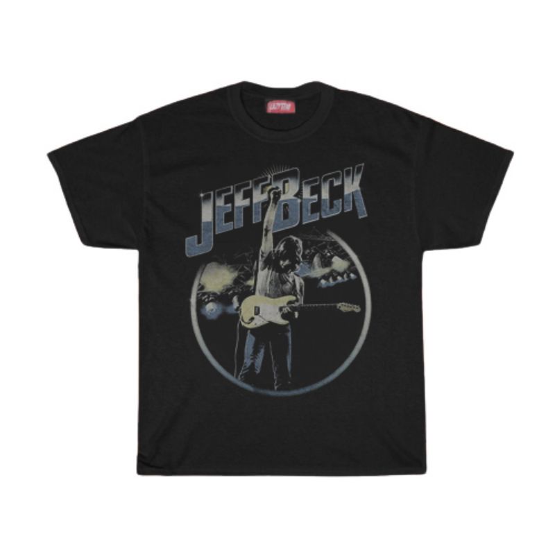 T-shirt Jeff Beck - Taille 2XL Noir - Occasion Très Bon État