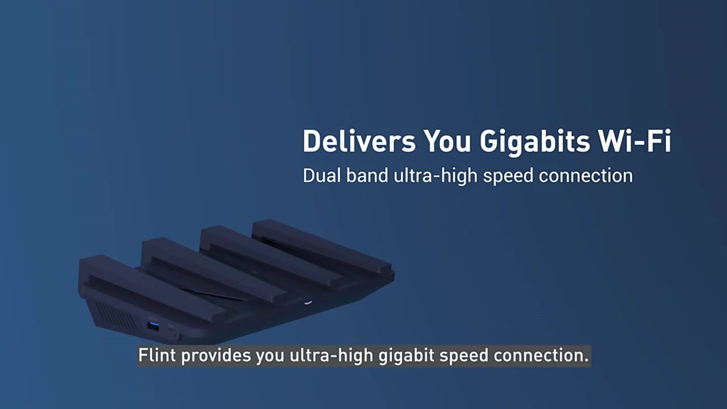 Jual GL.iNET Flint GL-AX1800 WiFi 6 Dual Band Gigabit Router VPN ...