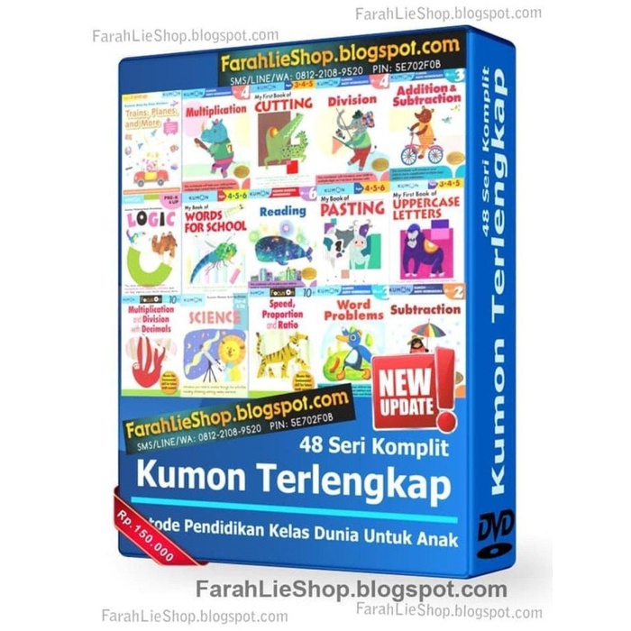 Jual Dvd Kumon Terlengkap Komplit 48 Seri | Shopee Indonesia