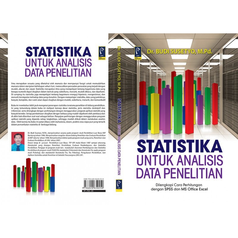 Jual Statistika Untuk Analisis Data Penelitian - Budi Susetyo - RF ...