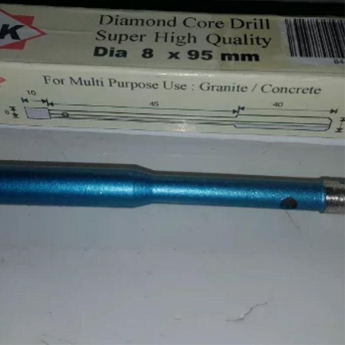 Jual Diamond Core Drill Mm Mata Bor Batu Granite Marmer Kramik Beton Dll Shopee Indonesia