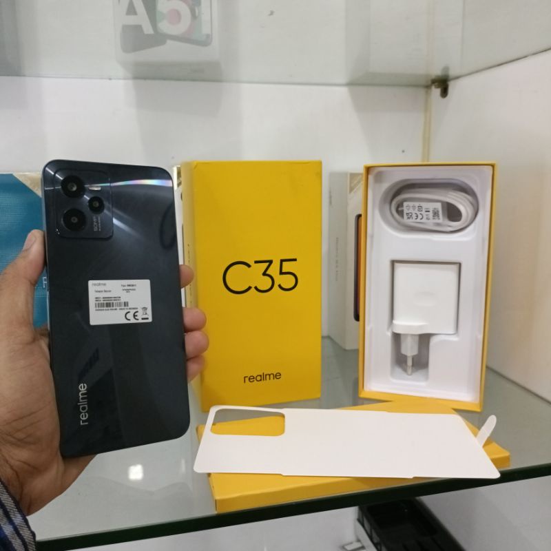 Jual Realme C35 Ram Ram 4/64GB | Ram 4/128GB (SECOND) | Shopee Indonesia