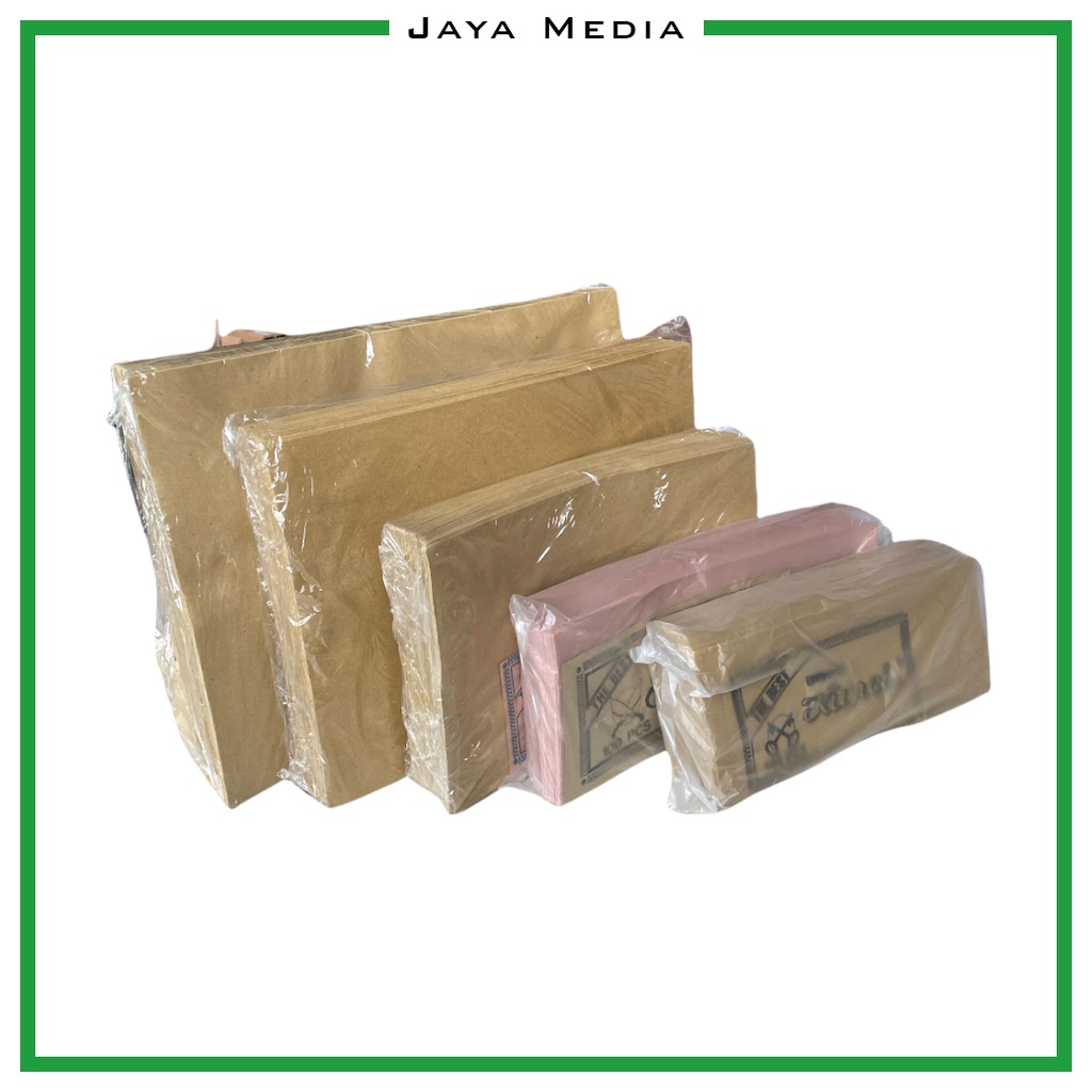 Jual Amplop Casing Envelope Coklat Berbagai Ukuran | Shopee Indonesia