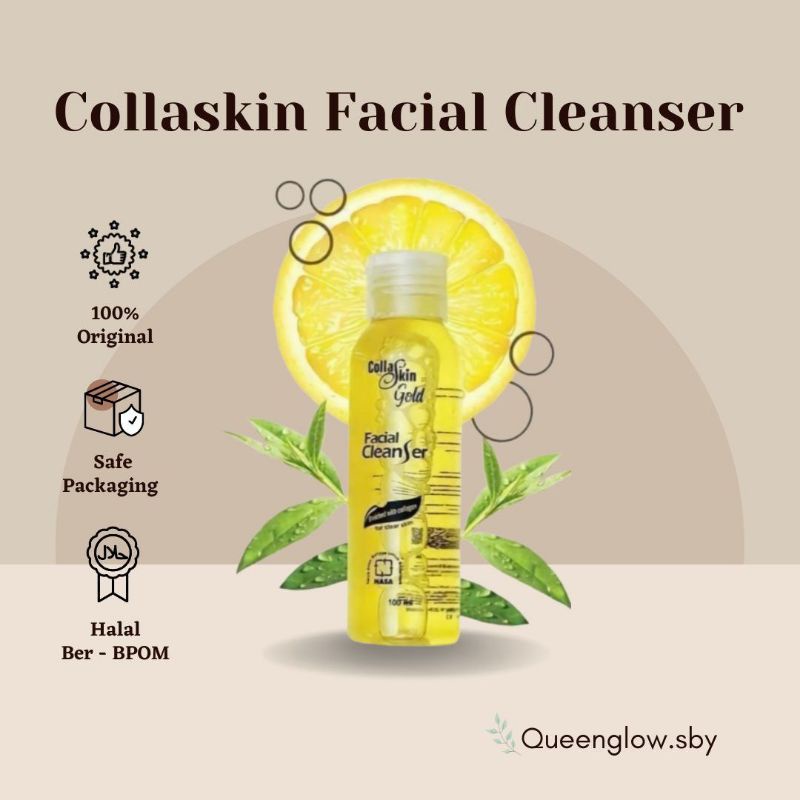 Jual Collaskin Facial Cleanser Gold (100 ml) | Shopee Indonesia